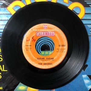 The Archies Melody Hill/Sugar Sugar Vinyl 45 Record
